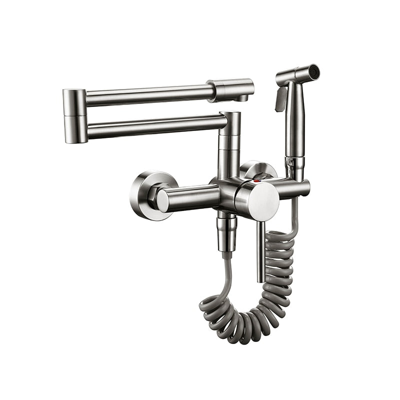 Savena - Modern Kitchen Pot Filler Faucet Kitchen Faucet with Sprayer