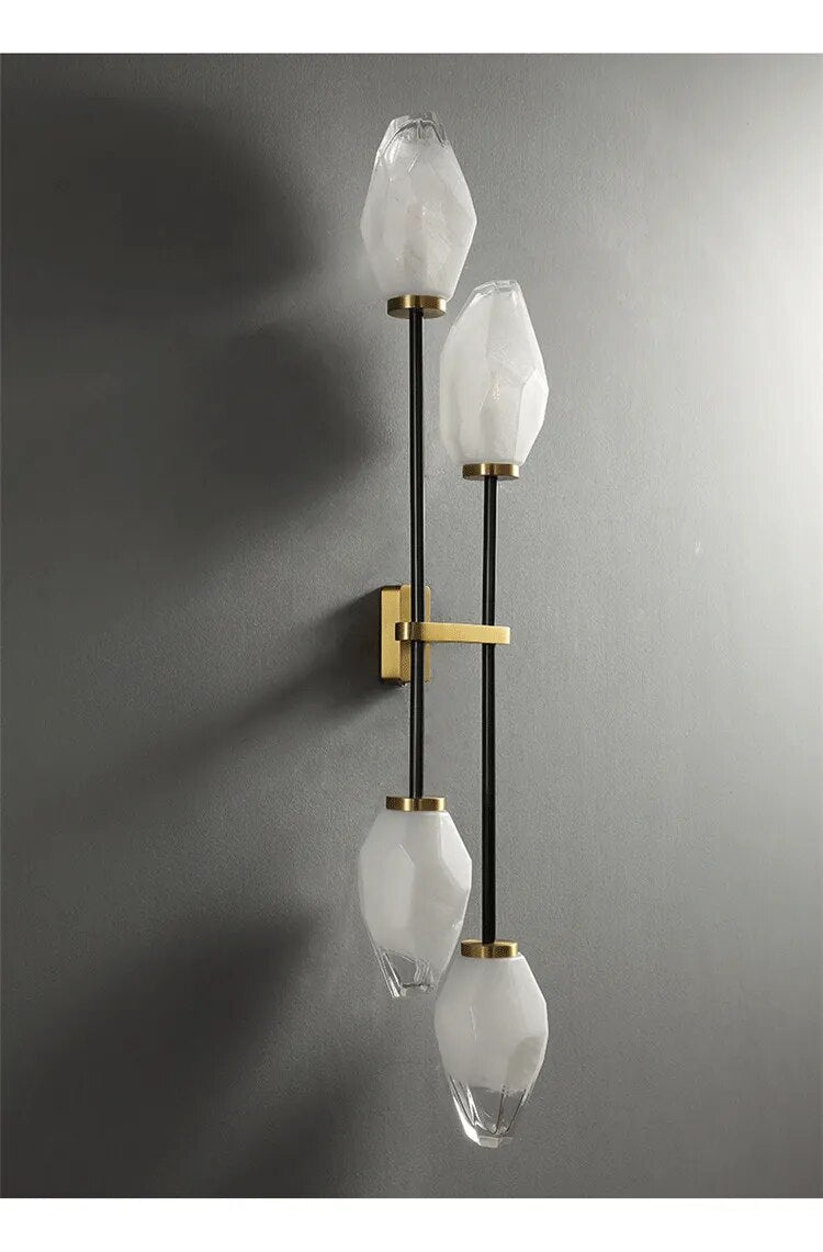 Simple Modern Nordic Lighting Luxury Copper Wall Sconces