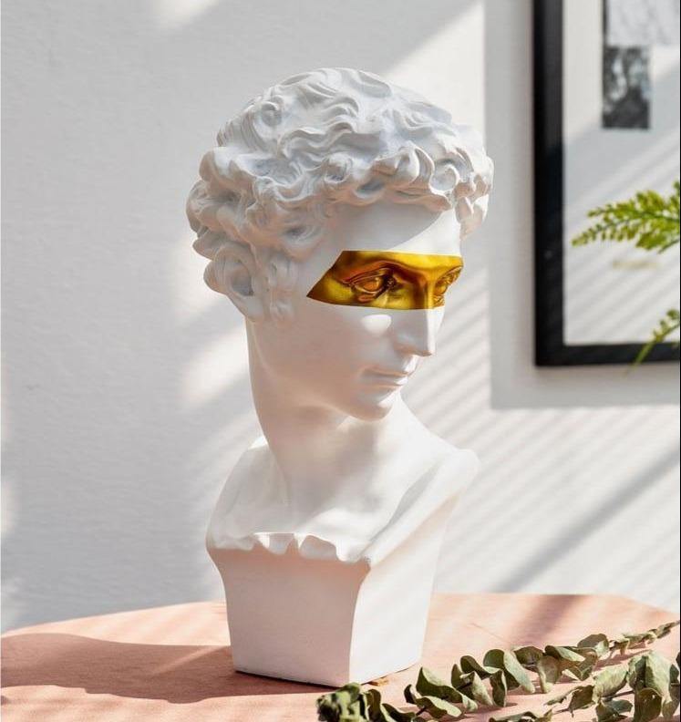 Original Medici Eyes Of David Statue - Nordic Side - 