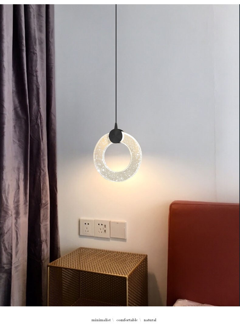 LYF Desdemona Crystal LED Pendant Light