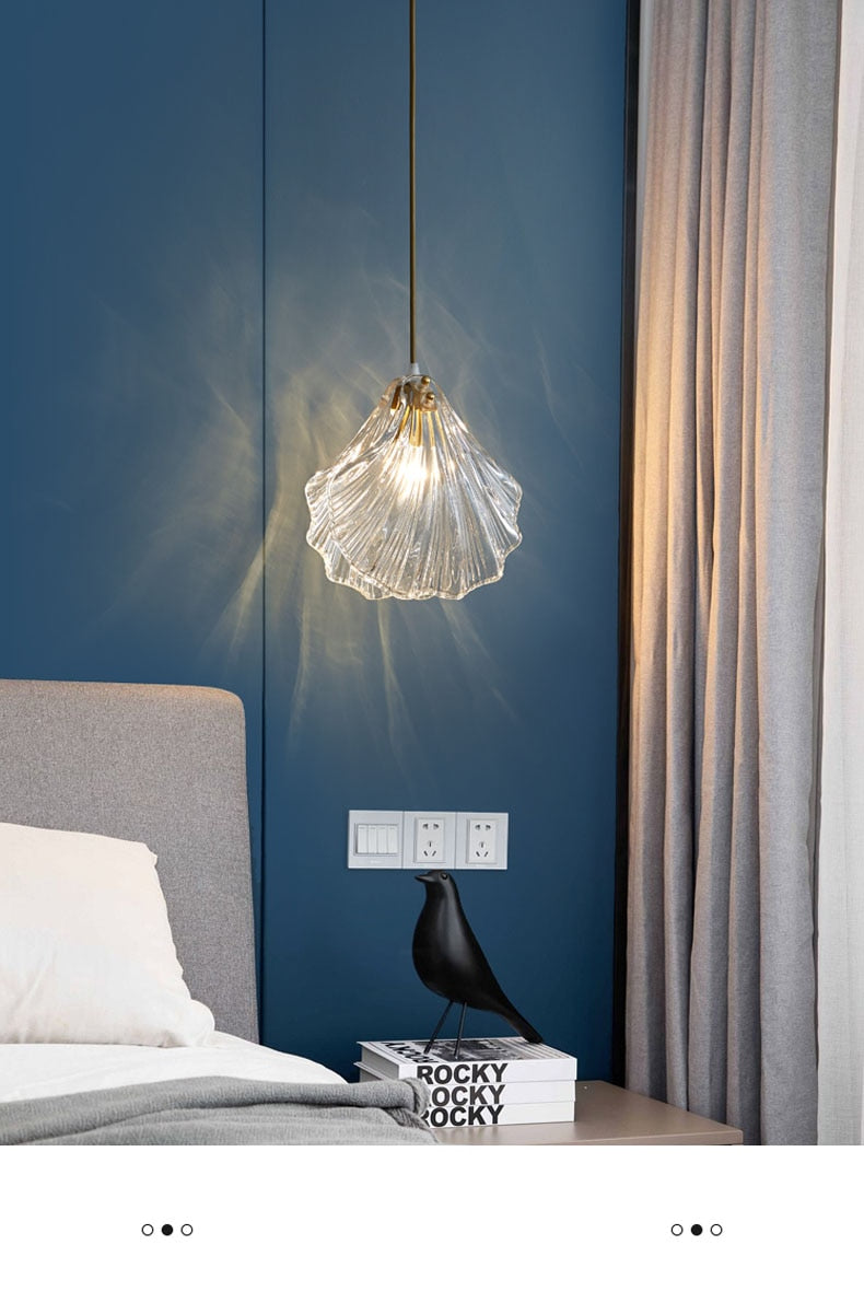 Lyf Shell Crystal LED Pendant Lights