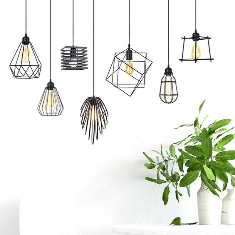 LYF 20-styles Daire Modern industrial style American retro country Pendant Lamp