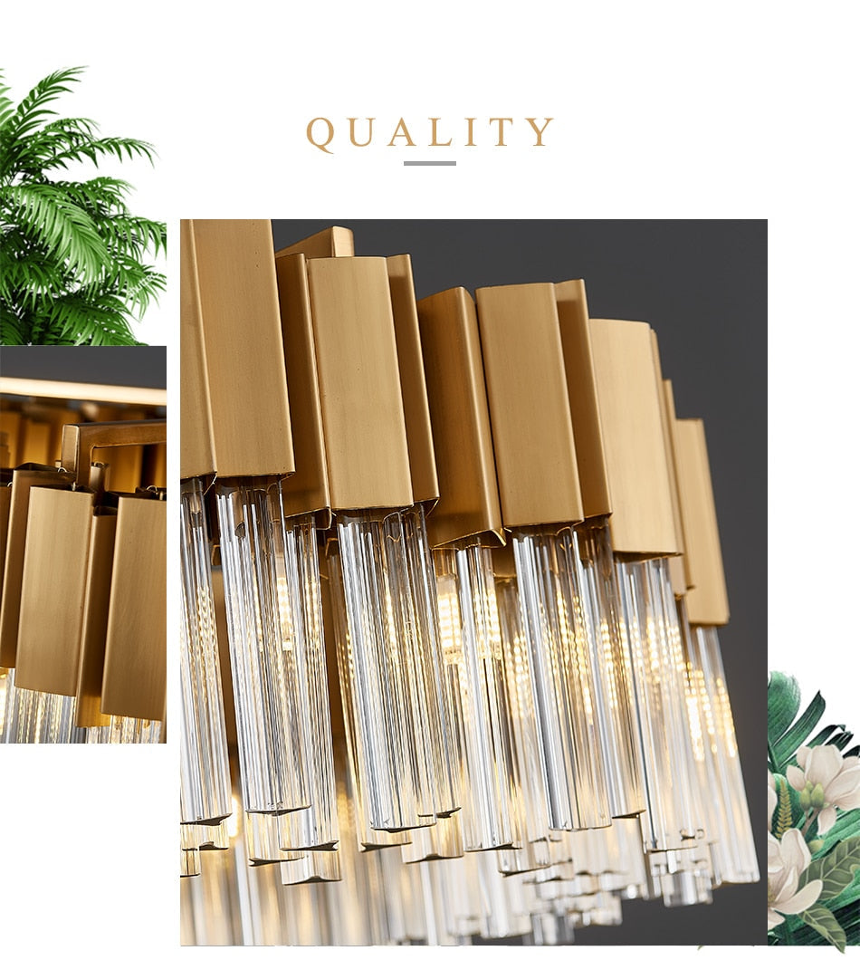 Ylk Zephyr Modern Crystal Chandelier