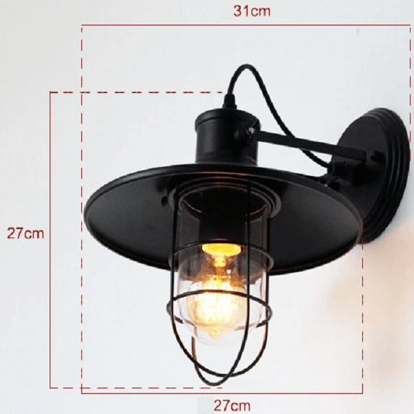 Harbour Sconce Vintage Industrial Wall Light