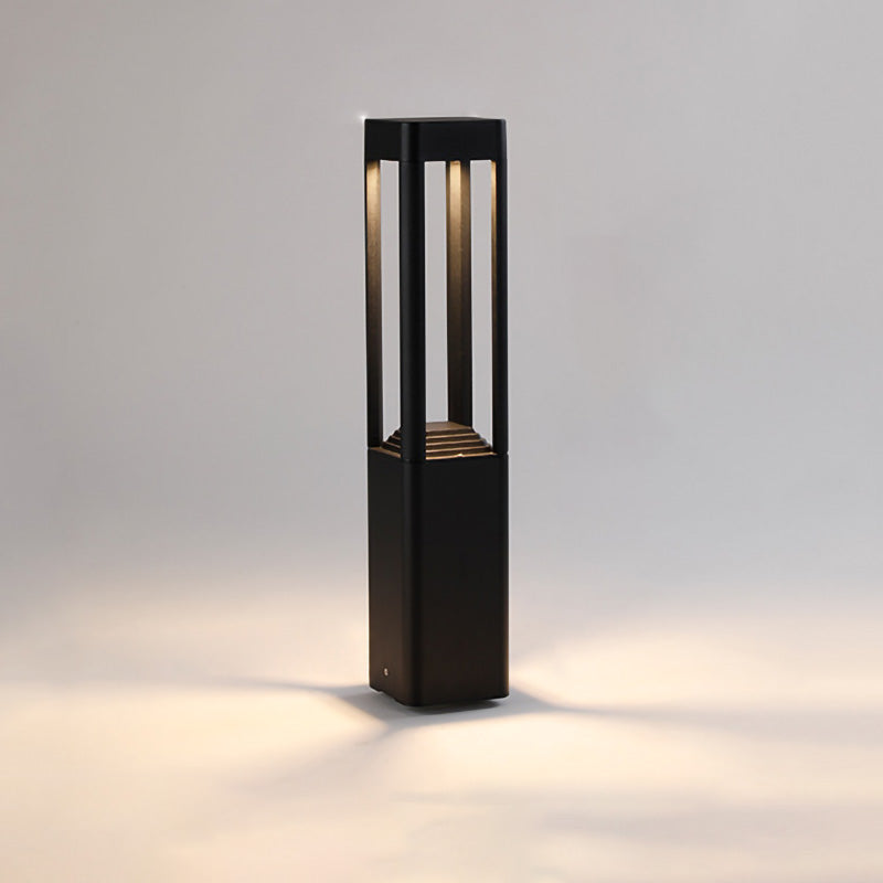 WOMO Square Solar Bollard Light-WM9111