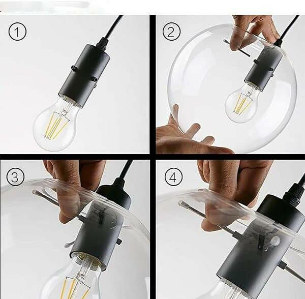 Harper - High Brightness Glass Ball Chandelier