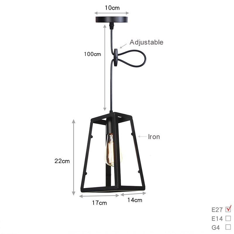 LYF 20-styles Daire Modern industrial style American retro country Pendant Lamp