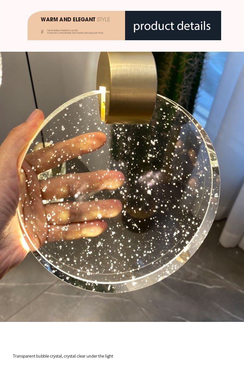 LYF Desdemona Crystal LED Pendant Light