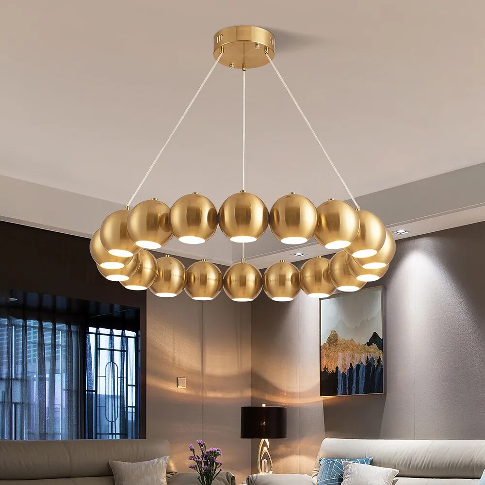 Ylk Joint-Balls Modern LED Chandelier