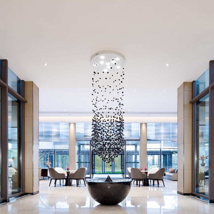 Ylk Modern Clear Crystal Chandelier