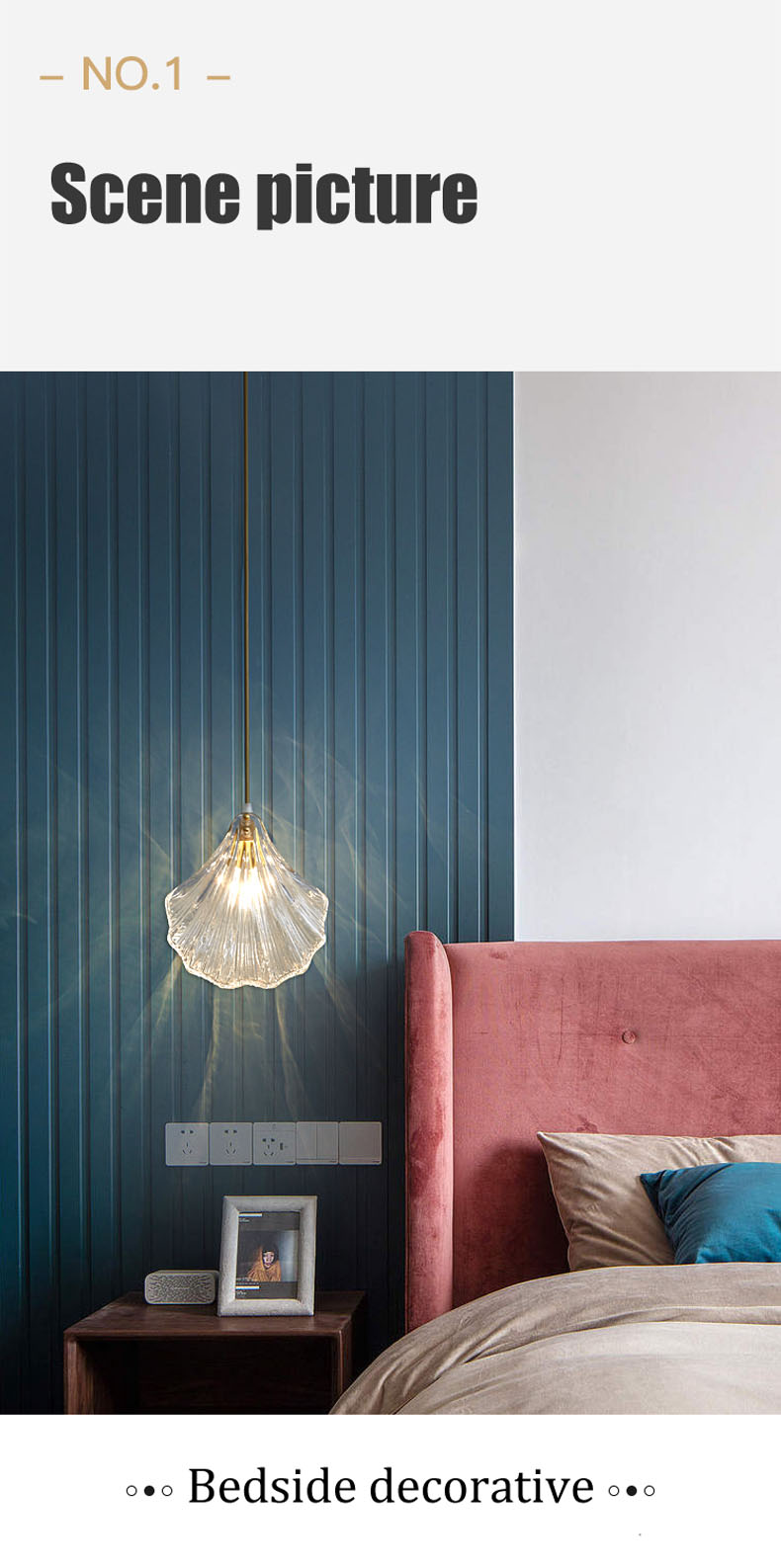 Lyf Shell Crystal LED Pendant Lights