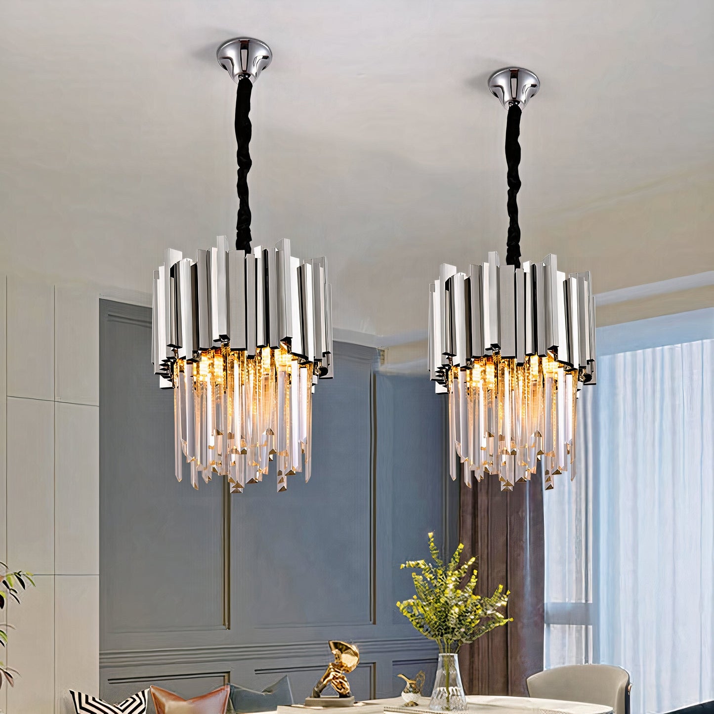 Ylk Abrazo Luxury Crystal Chandelier