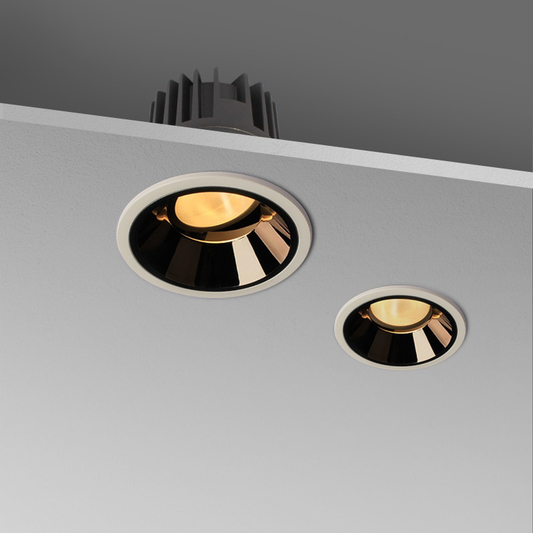 AiS Round Black Recessed LED Downlight cut out 7.5CM Built-in LED