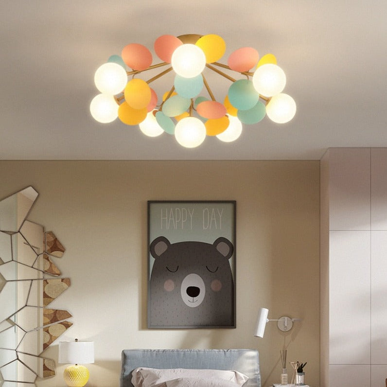 Jorma - Modern Nursery Ceiling Light For Childrens Lighting