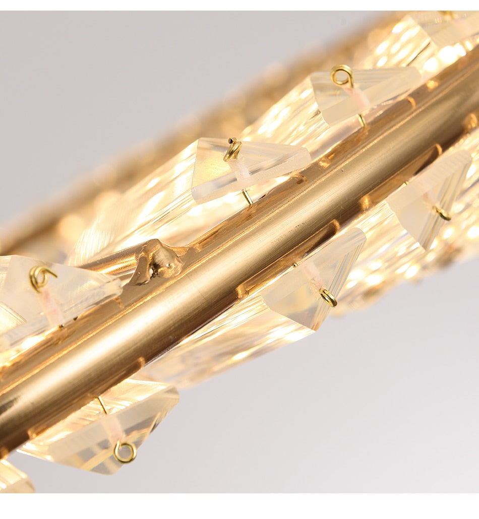 Ylk Mobius Ring Crystal Lamp