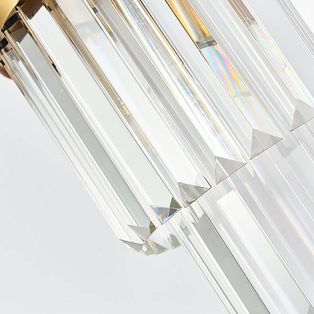 Ylk Modern Crystal Gold Wall Lamps