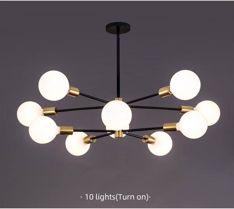 Oud Berenice Nordic Chandelier Elegance