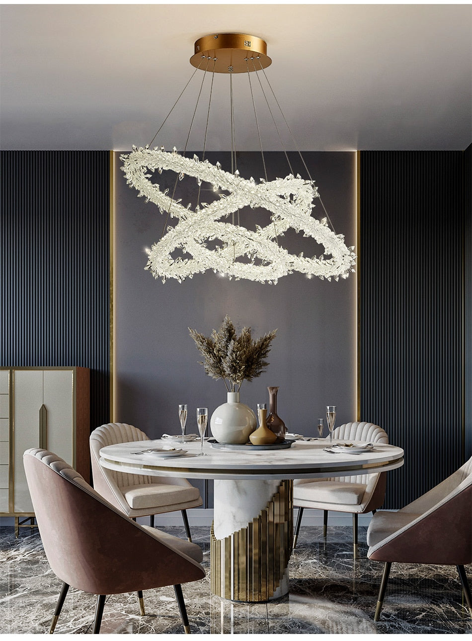 Ylk The Spike Crystal Chandelier