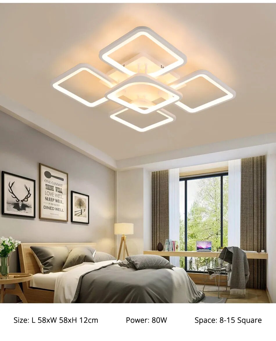Qiyi Kaoli Modern LED Chandelier