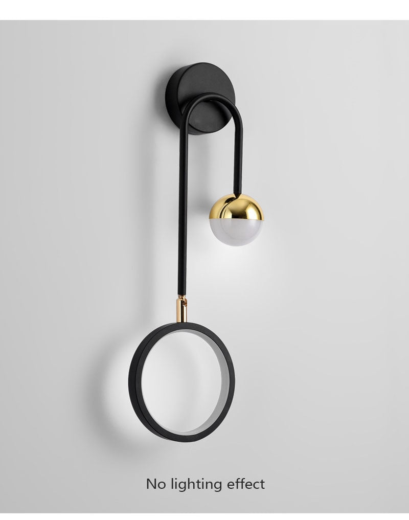 GRN Creative Nordic Modern Minimalist Bedroom Bedside Lamp