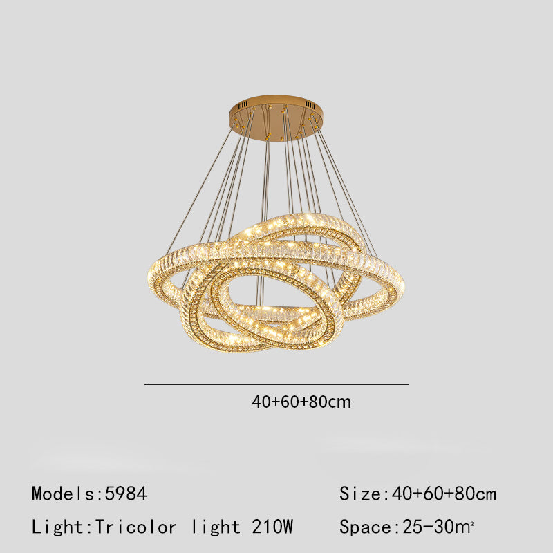 Ring Design LED Chandelier
