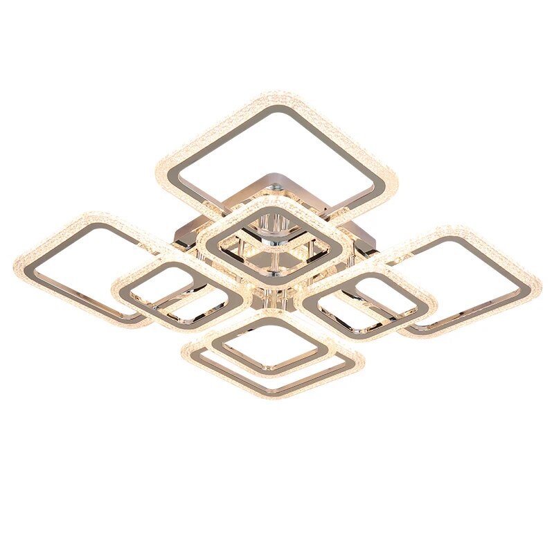 Qiyi Kaoli Chrome LED Chandelier