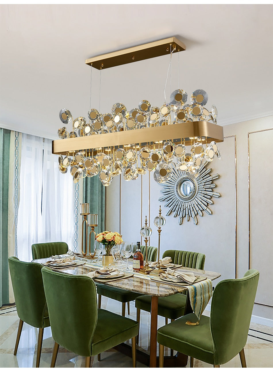Ylk Zara Luxury Crystal Chandelier