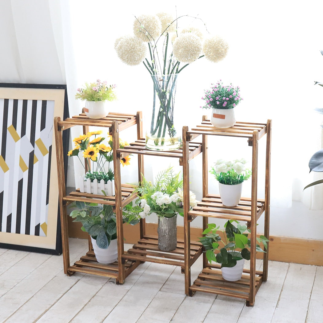 Ingri - Tiered Plant Stand Plant Shelf Indoor & Outdoor Plant Shelf Flower Stand