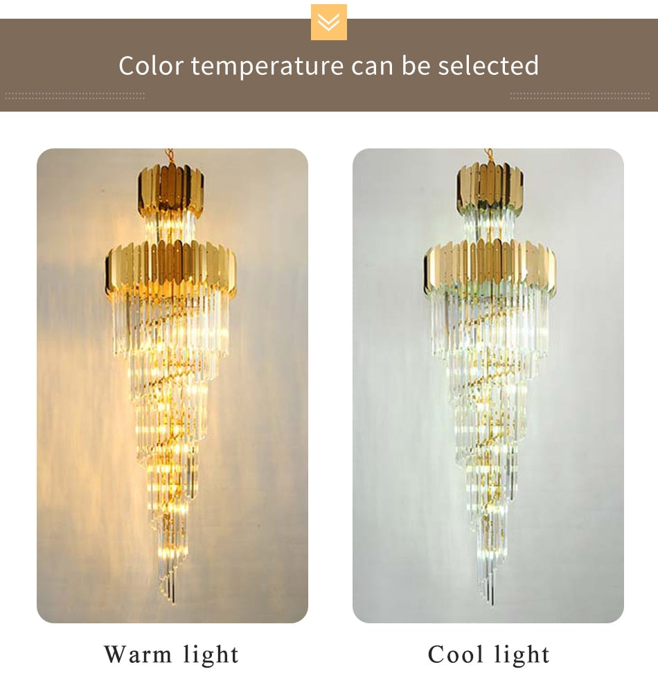 Ylk Darrian Modern Crystal Chandelier