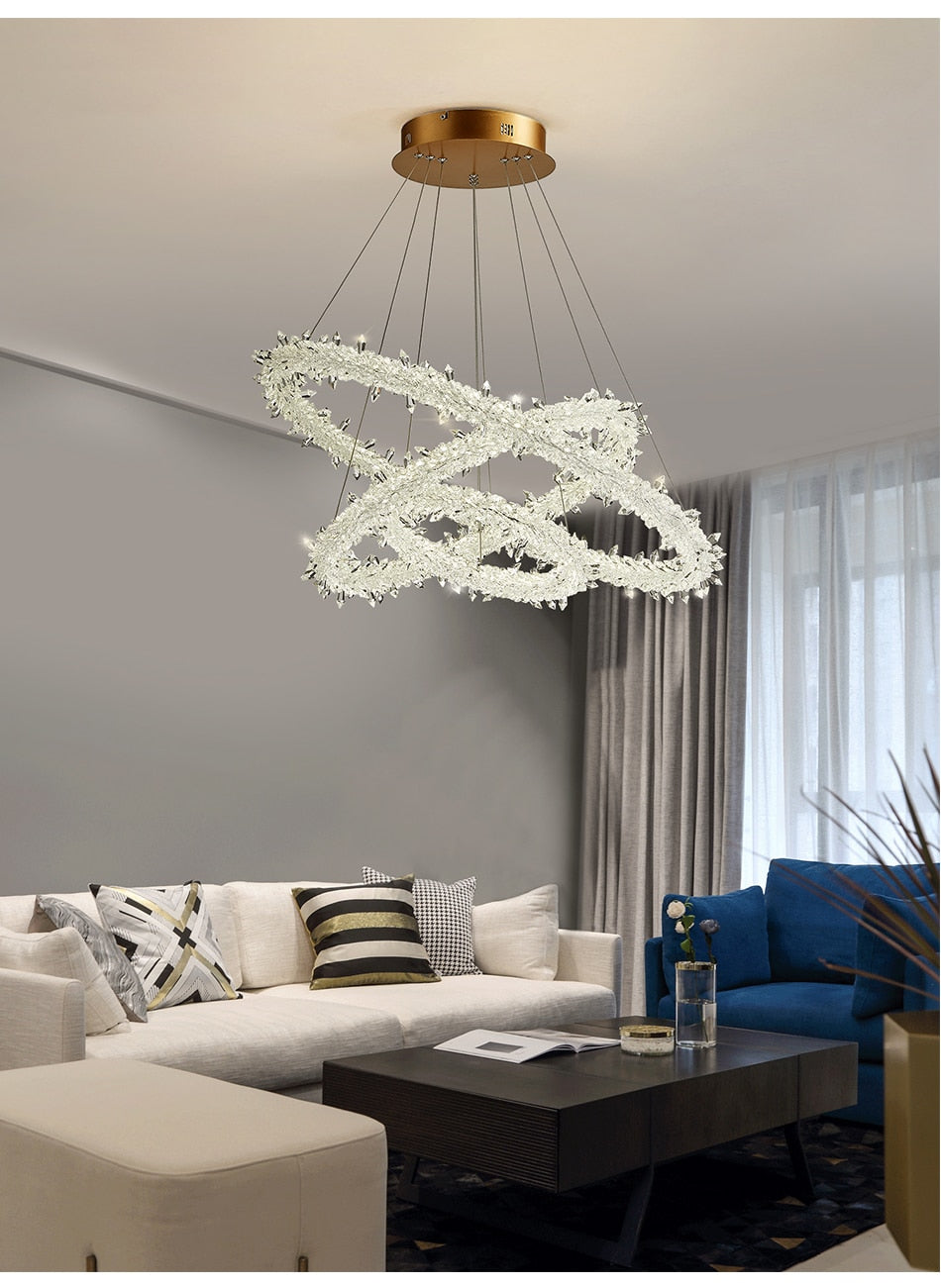 Ylk The Spike Crystal Chandelier