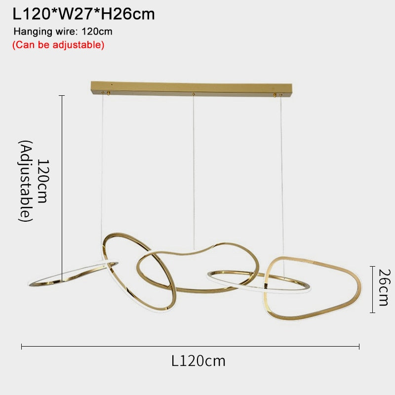 Ylk Damarion Design Ring Chandelier