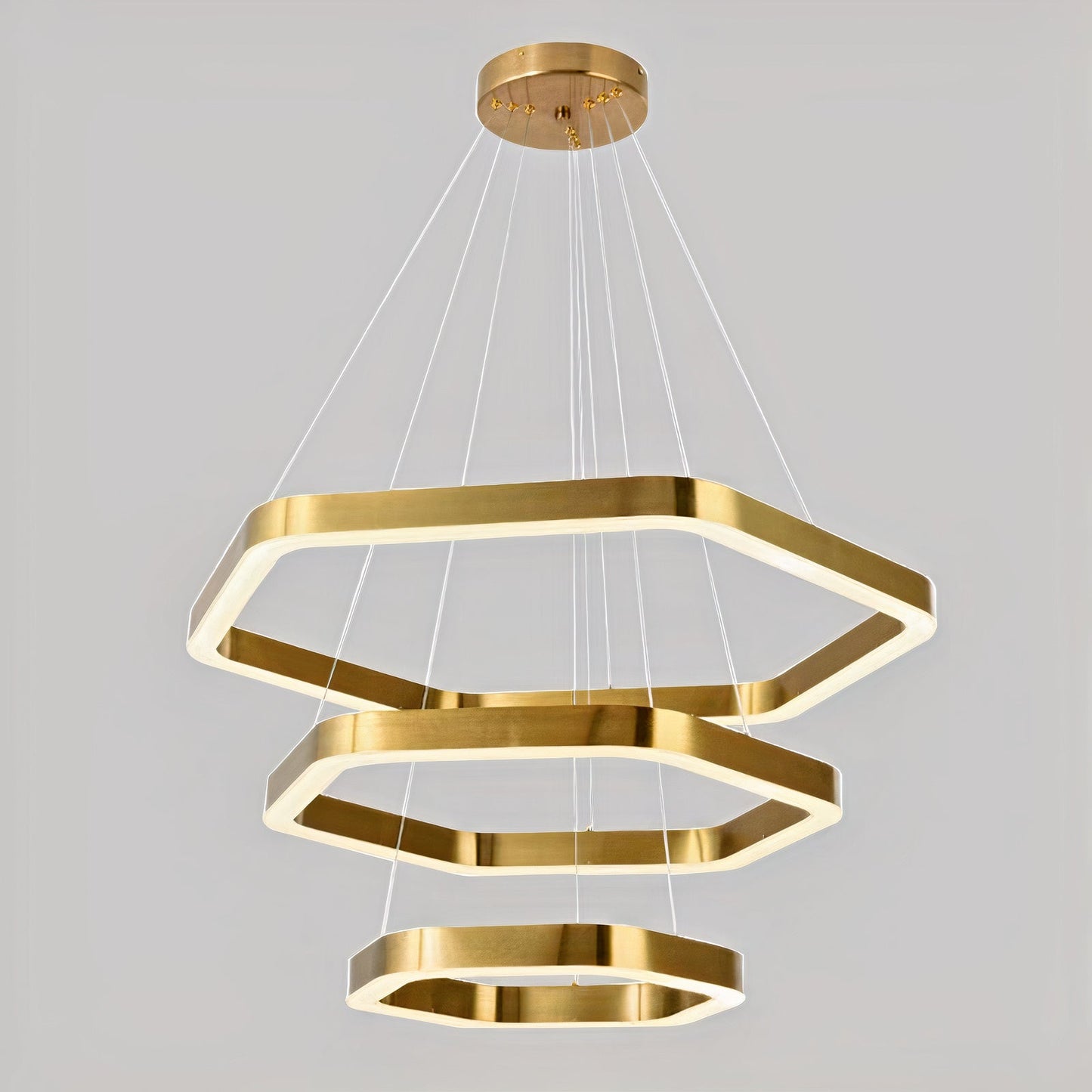 Ylk Polygon Design Luxe Chandelier