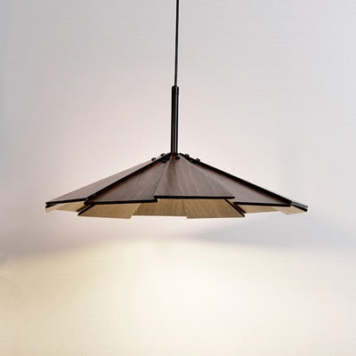 IIS LED Solid Wood Pendant Light Nordic Restaurant Bar Office Hanging lamp