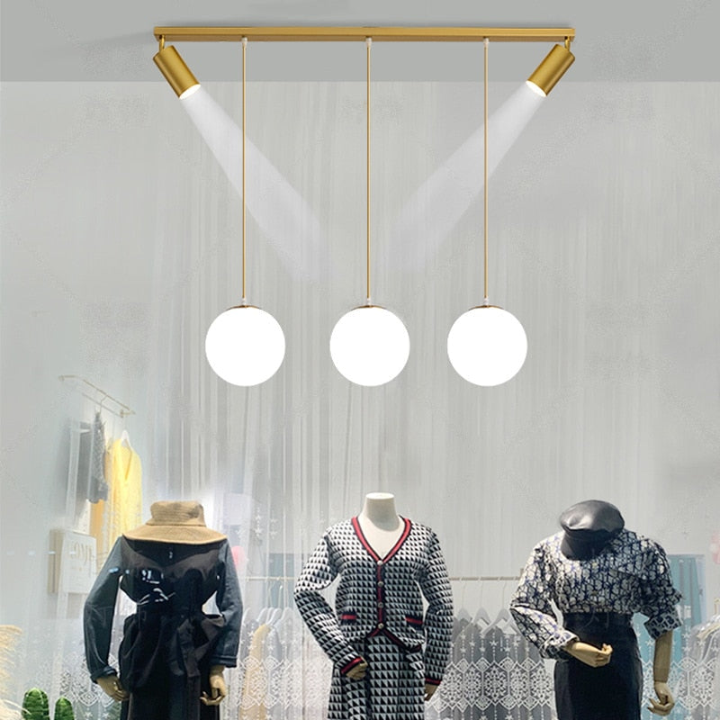 Wad Three Heads Spotlights Pendant Light