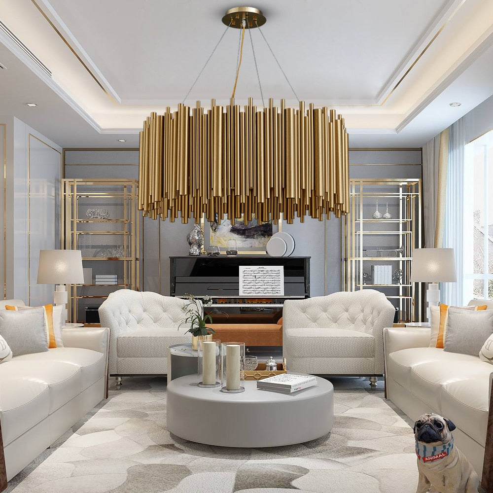 Ylk Aiden Luxury Gold Chandelier