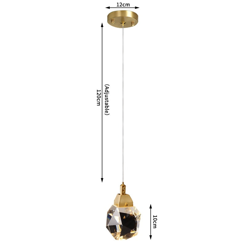 Ylk Crystal Elegance Pendant Lamp