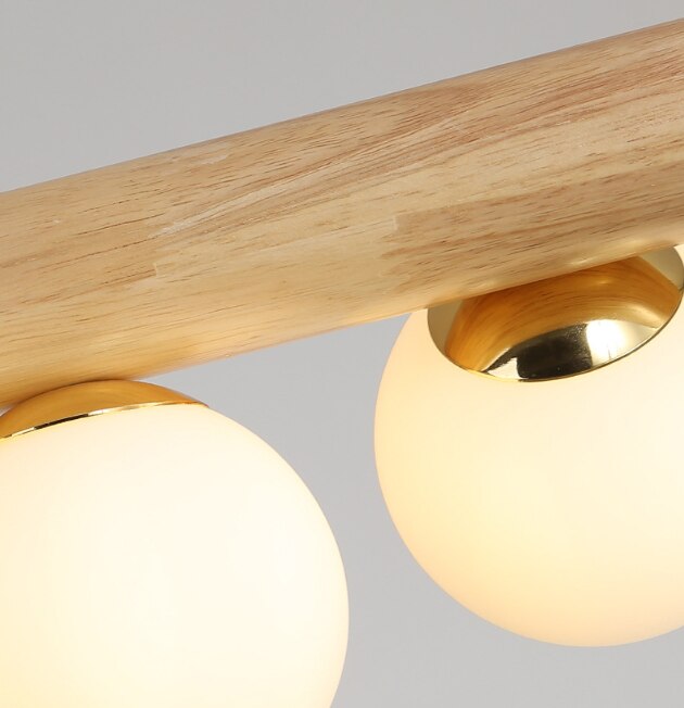 OUD Belphoebe Wood Modern Pendant Light Island Lighting