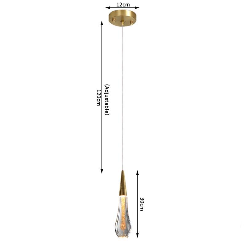 Ylk Crystal Elegance Pendant Lamp