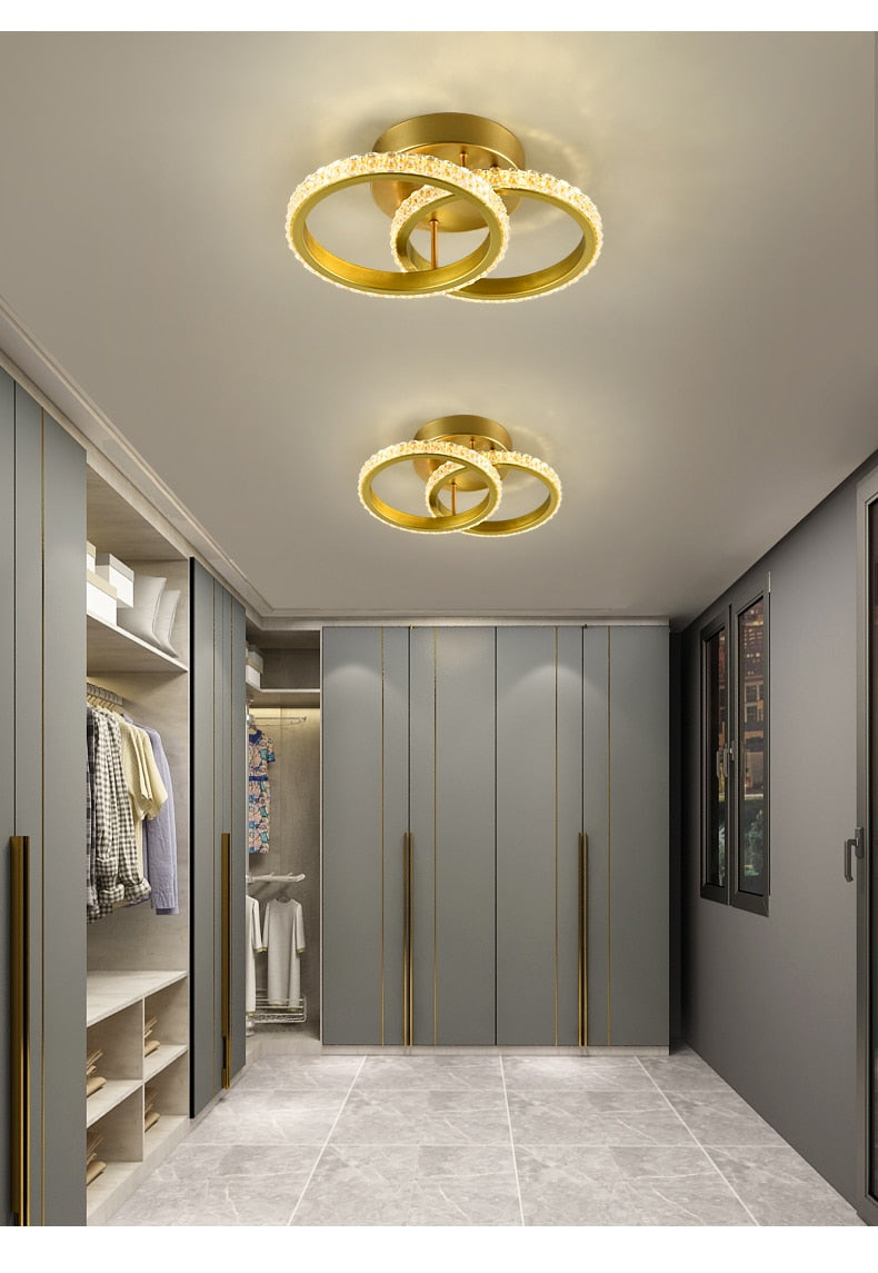 SERA Vanin - Round Square Modern Ceiling Light