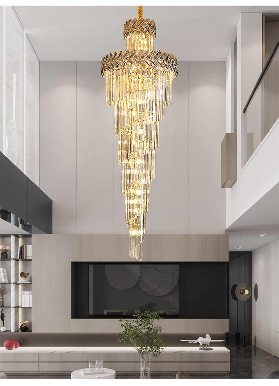 Ylk Tahlia Luxury Staircase Chandelier