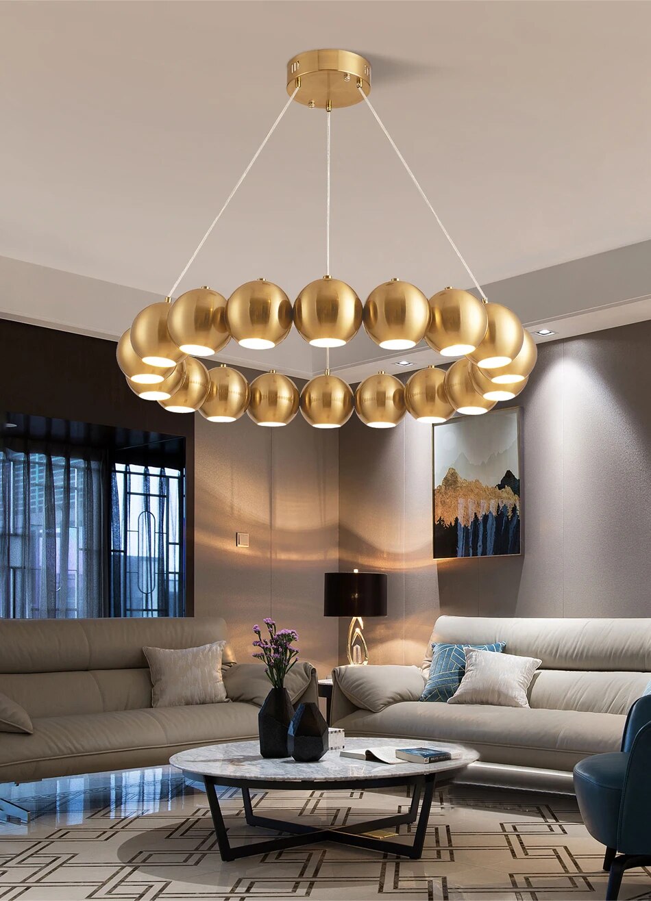 Ylk Joint-Balls Modern LED Chandelier