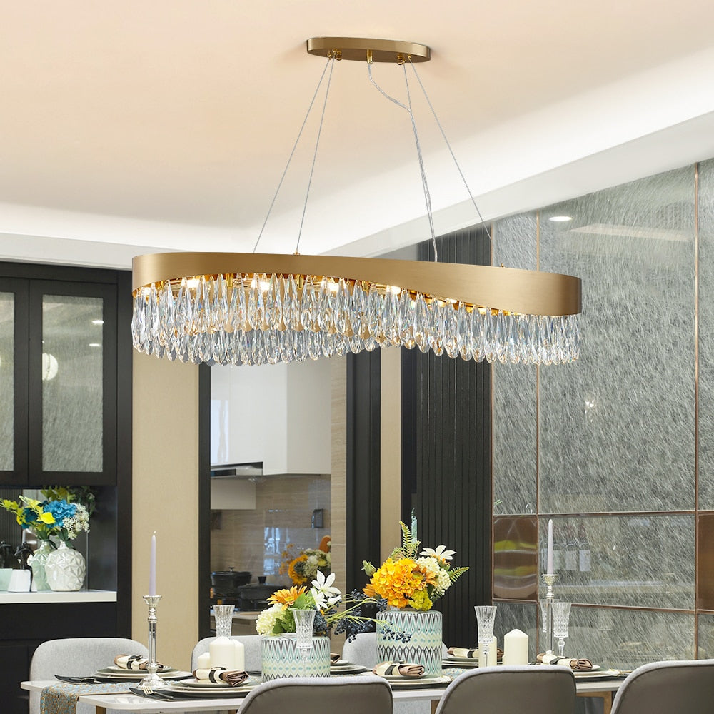 Ylk Luna Crystal Chandelier Light