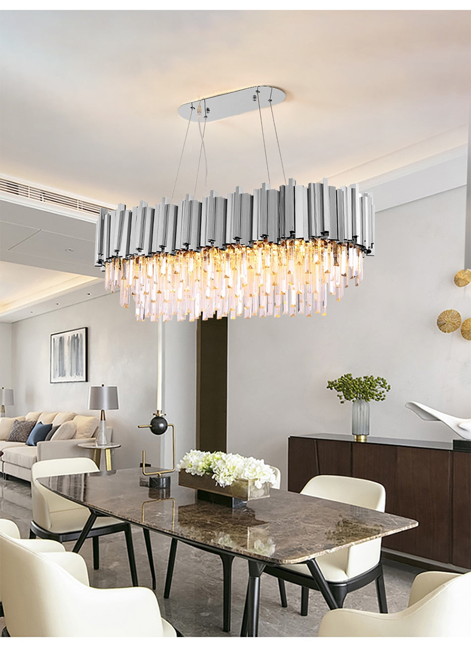 Ylk Tabitha Crystal Chandelier Light