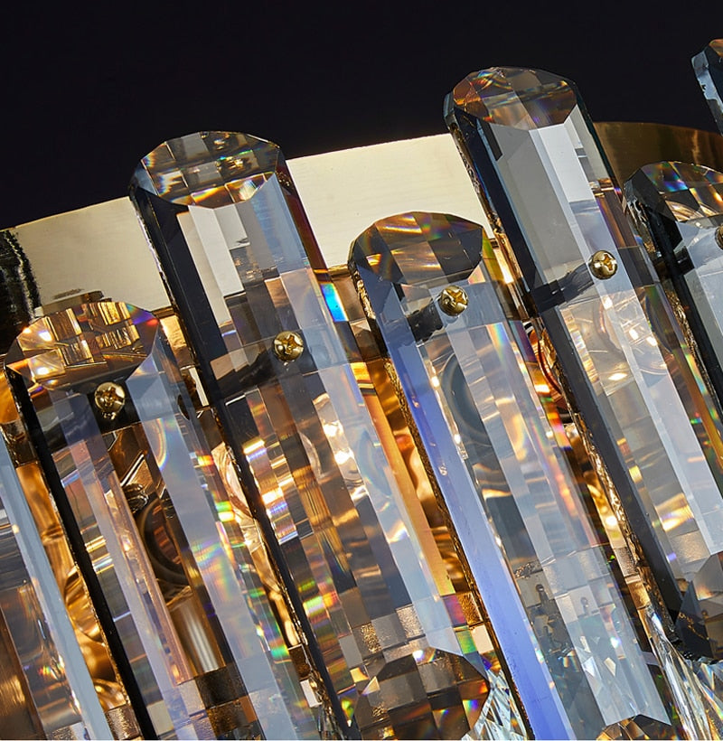 Ylk Luxury Crystal Ceiling Chandelier