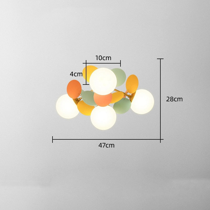 Jorma - Modern Nursery Ceiling Light For Childrens Lighting