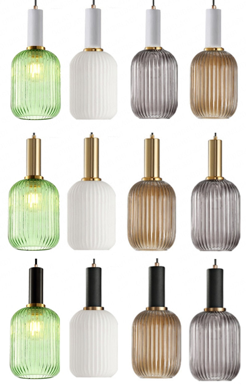 Oud Azura Nordic Glass Pendant Lights