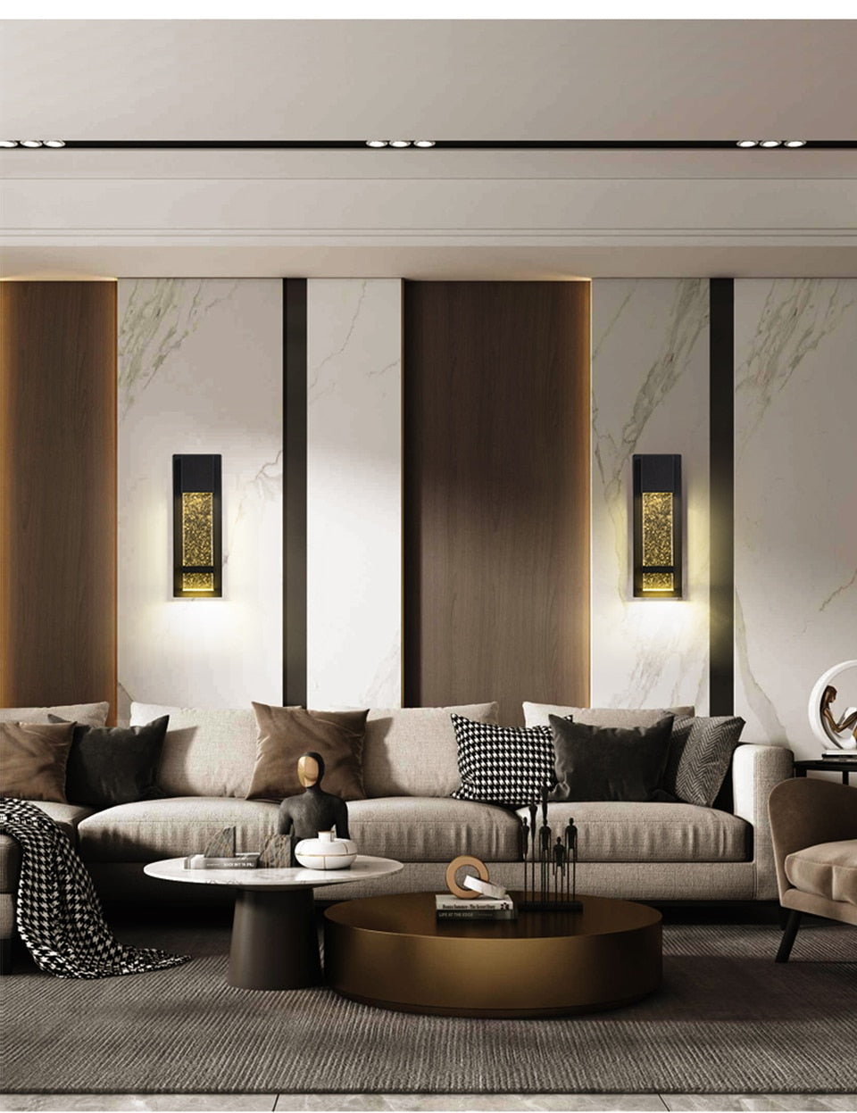 IIS New Led wall lamp PIR motion sensor outdoor IP65 waterproof