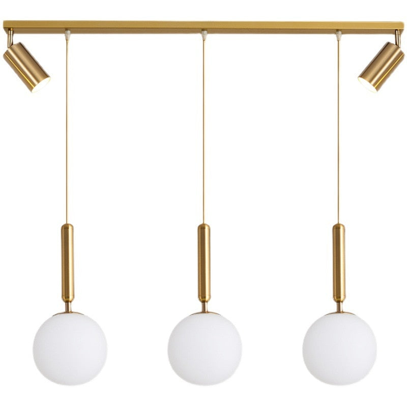 Wad Three Heads Spotlights Pendant Light