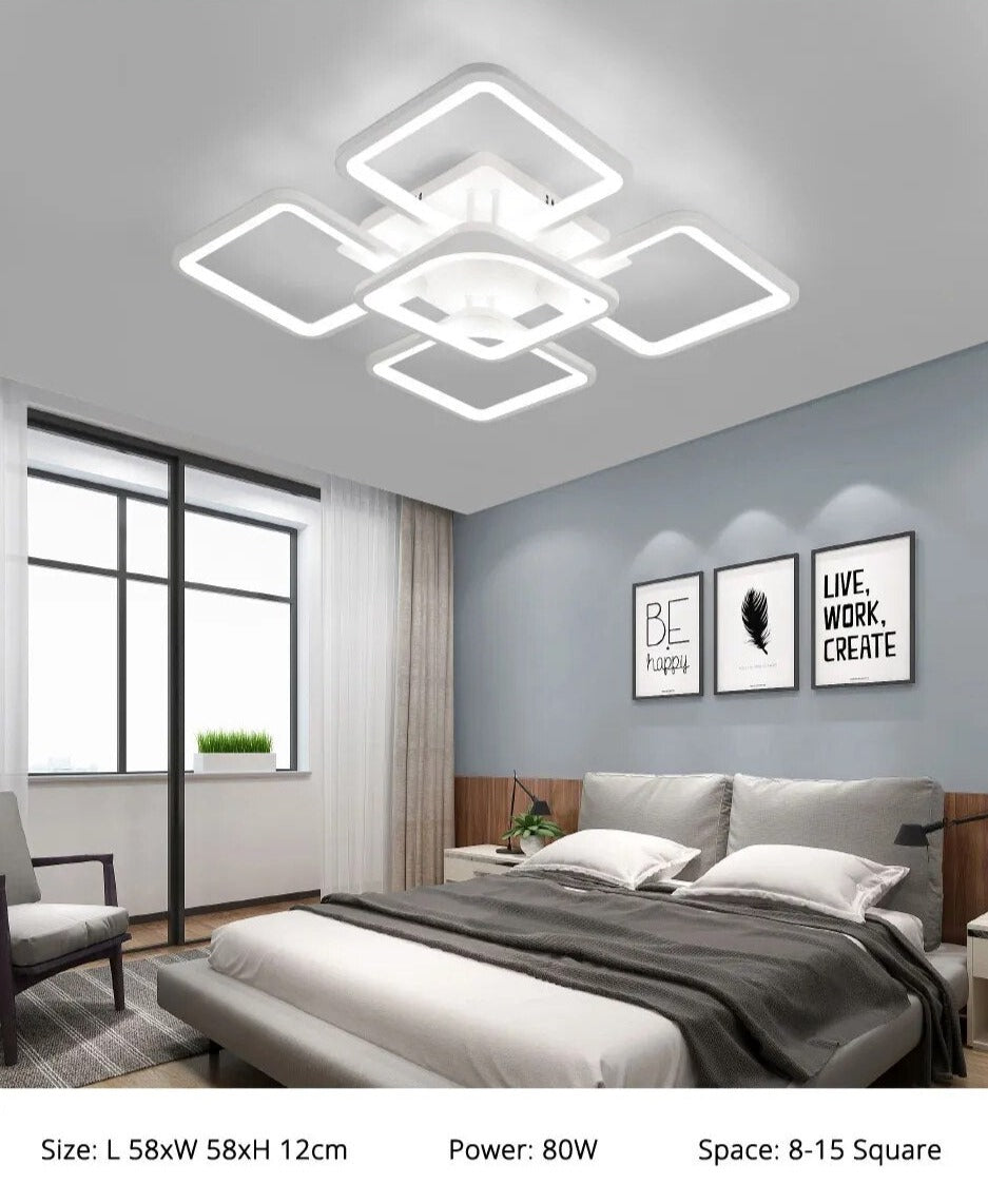 Qiyi Kaoli Modern LED Chandelier