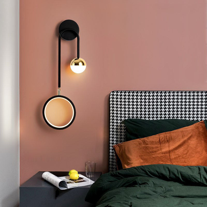 GRN Creative Nordic Modern Minimalist Bedroom Bedside Lamp